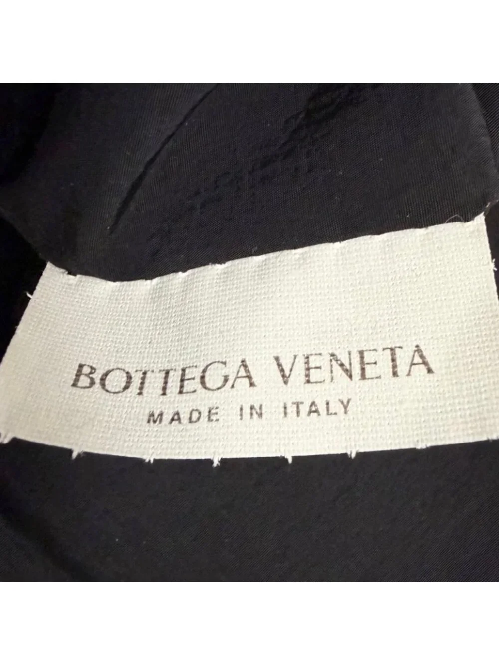 Bottega Veneta Padet Tech Cassette Intrecciato Handbag Black